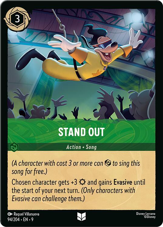 Stand Out Uncommon Fabled 94/204 NM (Back)