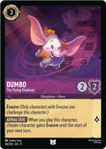 Dumbo - The Flying Elephant Uncommon Fabled 46/204 NM (Back)