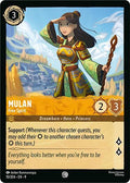 Mulan - Free Spirit Common Fabled 10/204 NM (Back)