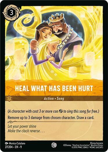 Heal What Has Been Hurt Common Fabled 27/204 NM (Back)