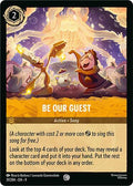 Be Our Guest Common Fabled 31/204 NM (Back)