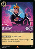 The Queen - Wicked and Vain Rare Fabled 35/204 NM (Back)