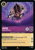 Jafar - Keeper of Secrets Rare Fabled 38/204 NM (Back)