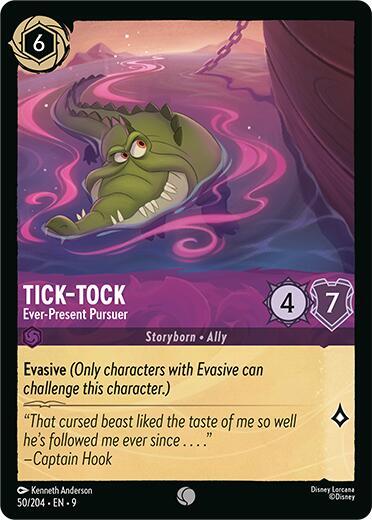 Tick-Tock - Ever-Present Pursuer Common Fabled 50/204 NM (Back)