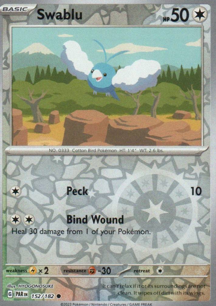 Swablu - Common SV04: Paradox Rift 152/182 NM
