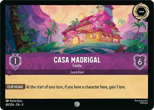 Casa Madrigal - Casita Common Fabled 68/204 NM (Back)