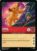 Simba - Scrappy Cub Rare Fabled 105/204 NM (Back)