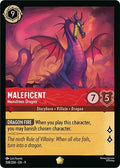 Maleficent - Monstrous Dragon Legendary Fabled 108/204 NM (Back)
