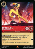 Powerline - Musical Superstar Rare Fabled 117/204 NM (Back)