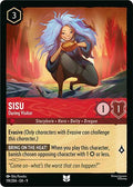 Sisu - Daring Visitor Uncommon Fabled 119/204 NM (Back)