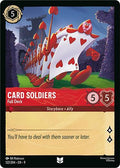 Card Soldiers - Full Deck Uncommon Fabled 122/204 NM (Back)