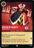 Queen of Hearts - Impulsive Ruler Common Fabled 123/204 NM (Back)