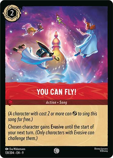 You Can Fly! Common Fabled 131/204 NM (Back)