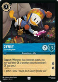 Dewey - Showy Nephew Uncommon Fabled 139/204 NM (Back)