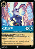 Judy Hopps - Optimistic Officer Uncommon Fabled 157/204 NM (Back)