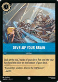 Develop Your Brain Common Fabled 163/204 NM (Back)