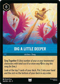 Dig a Little Deeper Uncommon Fabled 166/204 NM (Back)
