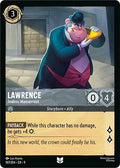 Lawrence - Jealous Manservant Uncommon Fabled 187/204 NM (Back)