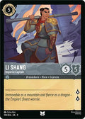 Li Shang - Imperial Captain Uncommon Fabled 193/204 NM (Back)