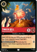 Tinker Bell - Temperamental Fairy Uncommon Whispers in the Well 115/204 NM (Back)