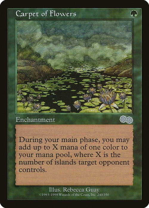 Carpet of Flowers U The List Reprints 240 NM (Back)
