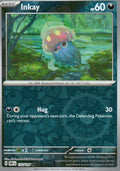Inkay Common SV03: Obsidian Flames 137/197 NM