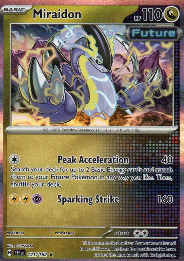 Miraidon Rare SV05: Temporal Forces 121/162 NM