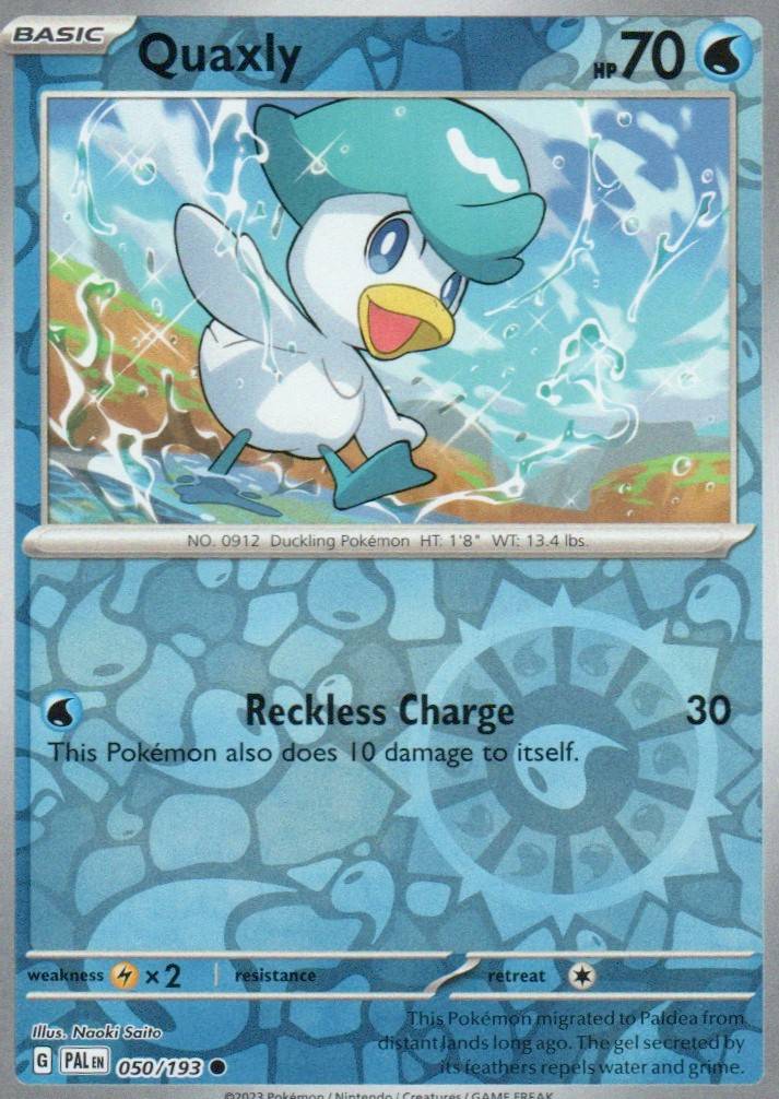 Quaxly - Common SV02: Paldea Evolved 050/193 NM
