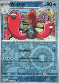 Wugtrio Uncommon SV01: Scarlet & Violet Base Set 057/198 NM