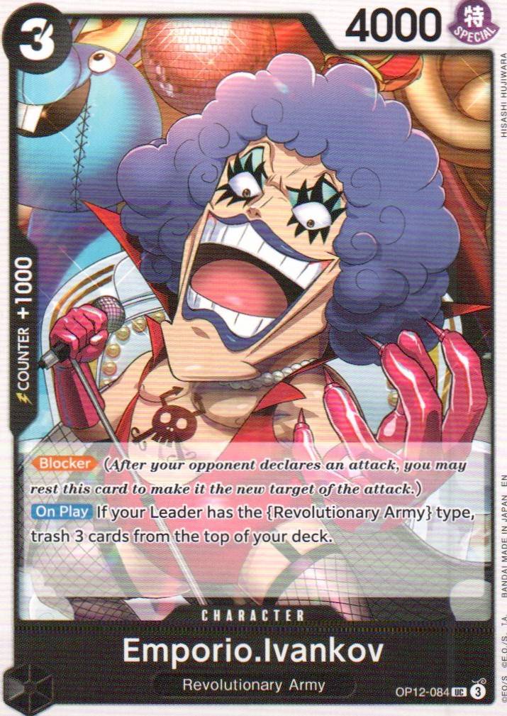 Emporio.Ivankov (084) UC Legacy of the Master OP12-084 NM