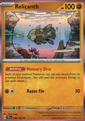 Relicanth Rare SV05: Temporal Forces 084/162 NM