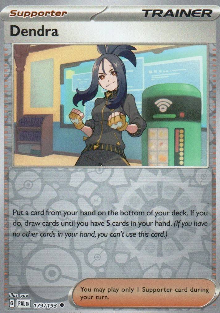 Dendra - Uncommon SV02: Paldea Evolved 179/193 NM