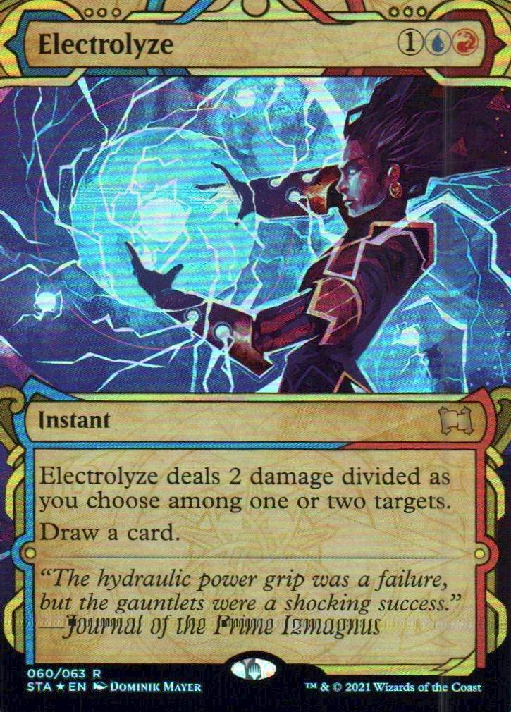 Electrolyze (Foil Etched) R Strixhaven: Mystical Archives 60 NM