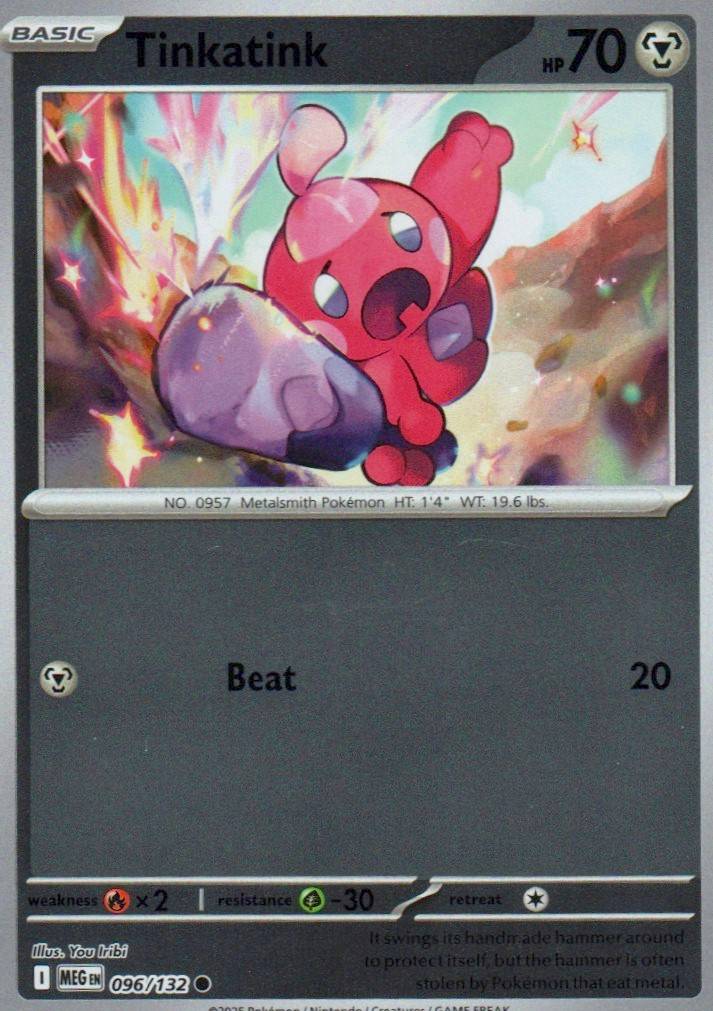 Tinkatink Common ME01: Mega Evolution 096/132 NM