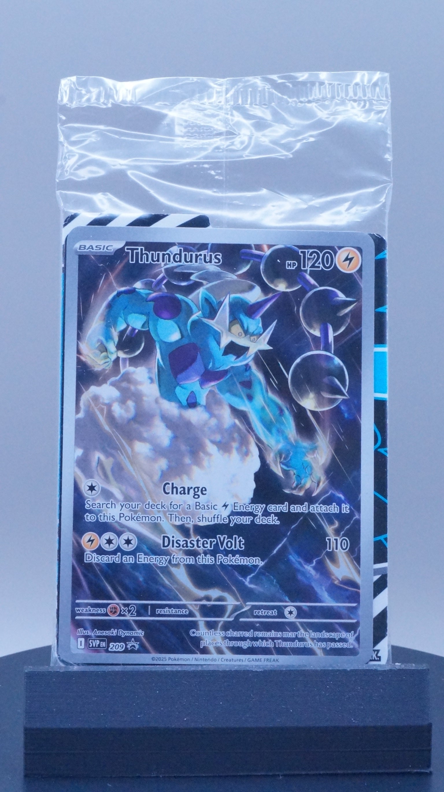 THUNDURUS - SCARLET & VIOLET 209 (SEALED)