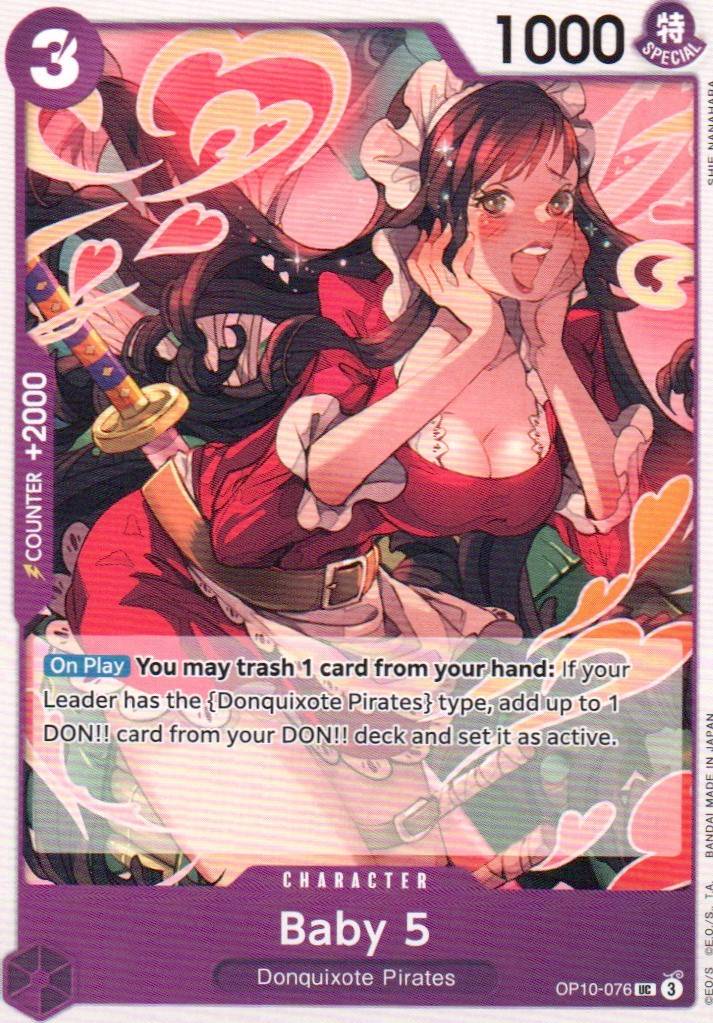 Baby 5 UC Royal Blood OP10-076 NM