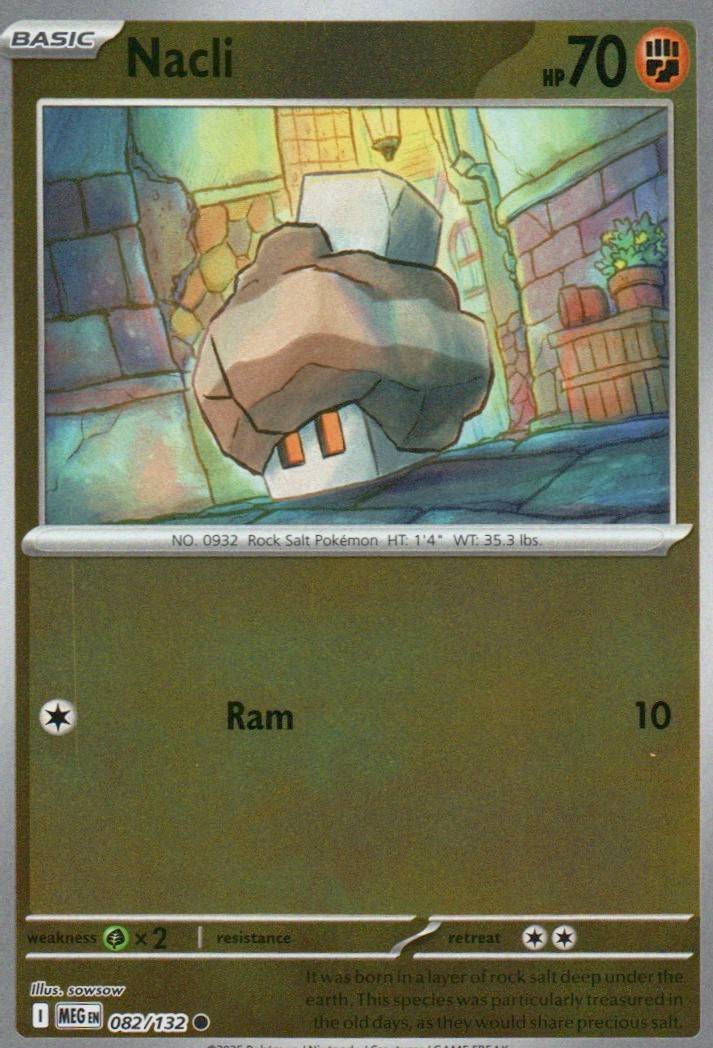 Nacli Common ME01: Mega Evolution 082/132 NM