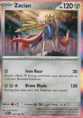 Zacian Rare SV04: Paradox Rift 136/182 NM