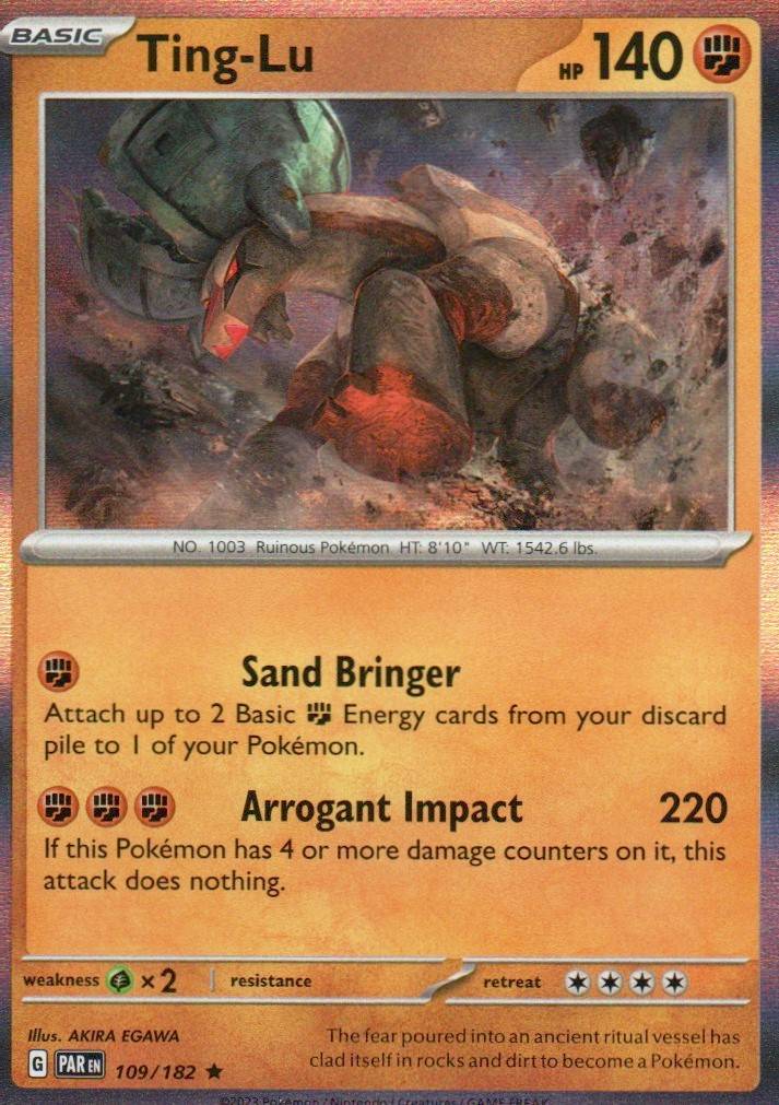 Ting-Lu Rare SV04: Paradox Rift 109/182 NM