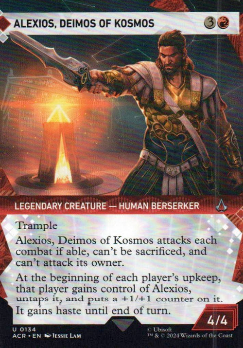 Alexios, Deimos of Kosmos (Showcase) U Universes Beyond: Assassin's Creed 134 NM