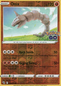 Onix Common Pokemon GO 036/078 NM