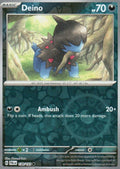 Deino Common SV02: Paldea Evolved 138/193 NM