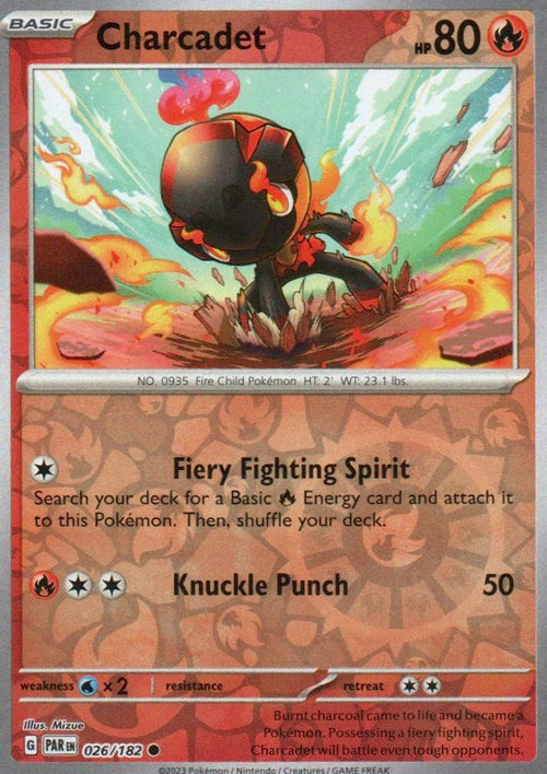 Charcadet - Common SV04: Paradox Rift 026/182 NM