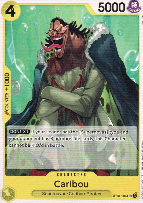 Caribou UC Royal Blood OP10-104 NM