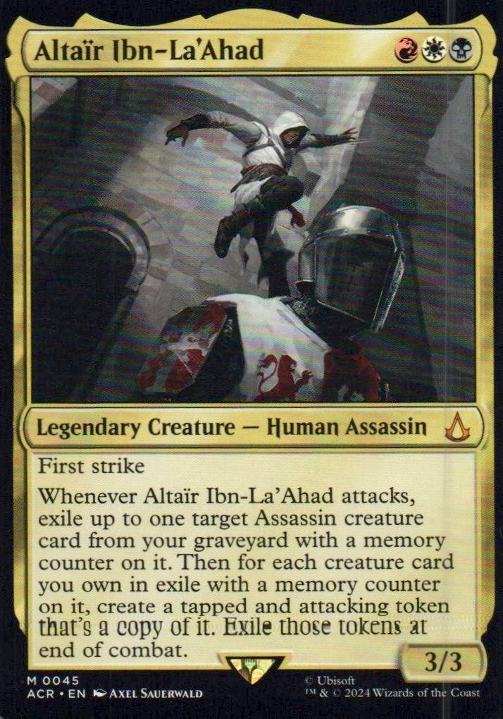 Altair Ibn-La'Ahad M Universes Beyond: Assassin's Creed 45 NM