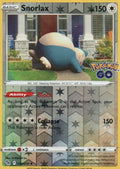 Snorlax Holo Rare Pokemon GO 055/078 NM