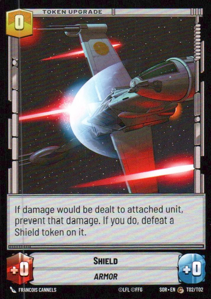 Kestro City // Shield Common Spark of Rebellion 27 // T02 NM (Back)