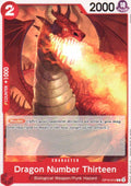 Dragon Number Thirteen C Royal Blood OP10-012 NM