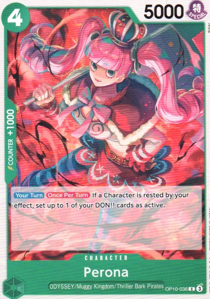 Perona (036) C Royal Blood OP10-036 NM