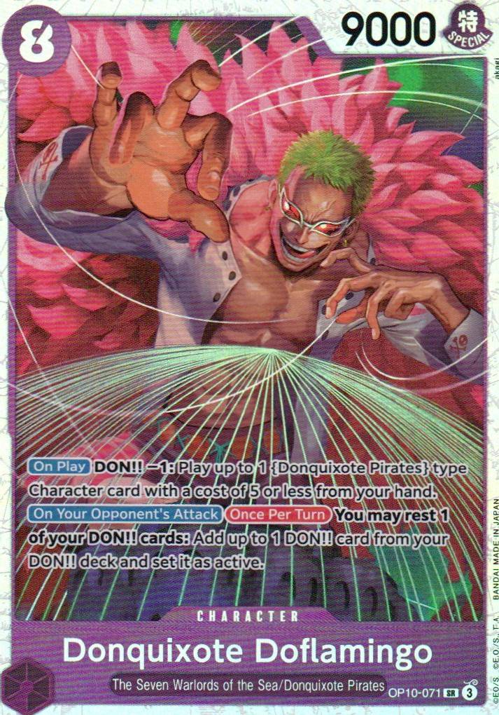 Donquixote Doflamingo SR Royal Blood OP10-071 NM